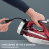Rowenta, Iron, Focus Excellence Stainless Steel Soleplate Steam Iron for
