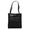 Funny Grandfather Definition Design - Biggie G Tote Bag