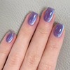 Purple Press on Nails - Cat Eye Fake Nails |