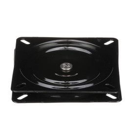 Attwood 17720 - Sedile Girevole per Sedile Barca, 16,5 cm, inclinabile 0 Gradi, in Alluminio, Rivestito di Potenza Nero