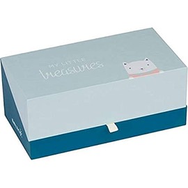 Baby Art Treasure Box Gift Box, Beautiful Gift Box for Storing Pregnancy and Baby Memory Keepsake, Multi-Colour