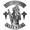 MOCY BELL - Clochette Moto Saint Christopher Safe Ride Guardian