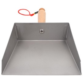 Stainless Steel Mini Desktop Dustpan - Heavy Duty Small Metal Dust Pan for Kitchen Tabletop Cleaning - 8.66 X 5.51 X 1.57 Inch, Silver