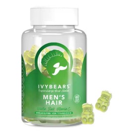 Ivybears Vitaminas Cabello Para Hombres Biotina Y Zinc Na
