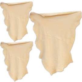 Absorber Towel for Car Chamois Drying Towe Cleaning, Leather Chamois Cloth Natural Shammy Drying Towel Dryer for Car Wash Care,Super Absorbent,（3 Pack）
