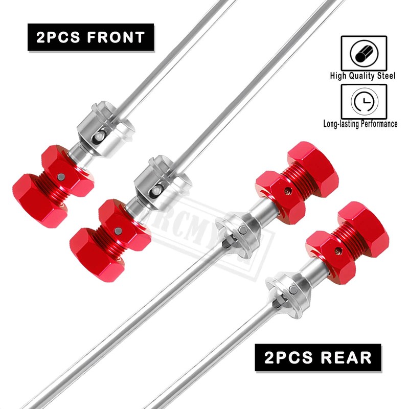 Drive Shaft Upgrades Part for 1/8 Typhon 6s Blx/1/7 Infraction