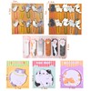 Zuverly 20 Cat Paper Clip Bookmarks, 2 Sets Cat Bookmark