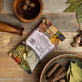 Natco Foods Whole Green Cardamom 100g - Chilli Wizards