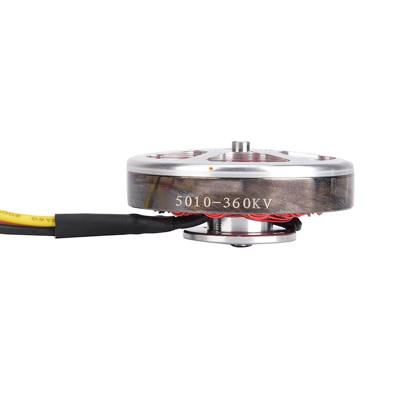 Brushless Motor 5010-360KV Metal External Load Multi-Axis Thick Line Hollow
