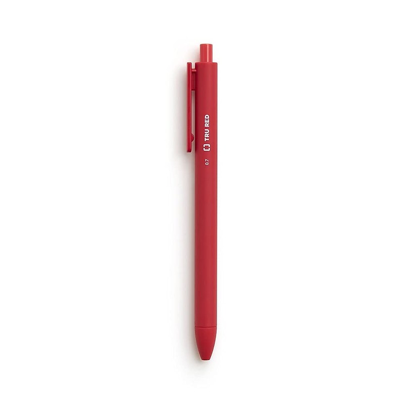 TRU RED Retractable Quick Dry Gel Pens Med Point 0.7mm