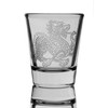 Hip Flask Plus 2oz Dragon Two SHOT GLASS