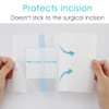 10 Pcs Waterproof Ostomy Bag Cover with Non-Stick Pad Extra
