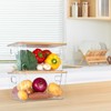 2 Set Pantry Organizer and Storage, Stackable Clear Acrylic Kitchen