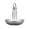 Seachoice 41340 Mushroom Anchor – Cast Iron – Double-Dipped Aluminum-Painted