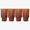 Shatterproof Acrylic Tall Drinking Glasses Set, European Style, Dishwasher Safe,