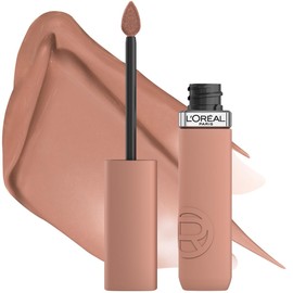 LOréal Paris Infaillible Le Matte Resistance Labial Líquido de Larga Duración por 16H, a Prueba de Agua, Color Intenso, con Ácido Hialurónico, Tono...