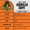 Gorilla Tape Tough & Wide, White Tape, 2.88" x 25