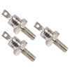 3PCS Rectifier Diode Spiral 25A Iron High Hardness Spiral Rectifier