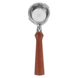 58mm Bottomless Portafilter, Stainless Steel Sustainable Dual Ears Bottomless Portafilter for Gaggia Classic Machine (F Jacoranda)