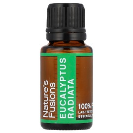 Nature's Fusions Australian Eucalyptus Radiata 15 ml, 100% Pure Therapeutic Grade Aceite de Eucalipto - Aroma Therapy Plant Oils for Diffuser, Shower