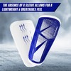 Vizari 'Vector' Slip-in Football Shin pads for Adults - Blue
