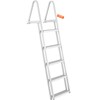 VEVOR Removable Dock Ladder 5 Steps, 350 lbs Load Capacity,