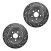 Rear Performance Brake Pad & Rotor Kit Brake Pads Brake