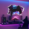 3D Gaming Wall Stickers, Gamer Controller Decals Gaming Wall Art,