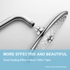 OFFO Shower Arm with Flange, 24 Inches Wall Mount Replacement