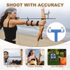 sourcing map Archery Bows Square T-Shape Ruler Tool Nocking Points