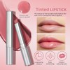 Black Honey Lipstick, Tinted Lip Balm, Moisture Shine Lipstick (Pink)