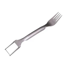 Multifunctional Watermelon Fork Slicer Cutter Stainless Steel Fruit Fork Tools, 10x1.3 Inches, Easy-to-Use Fruit Cutter Tool for Even Slices and Cubes, Durable Kitchen Gadget