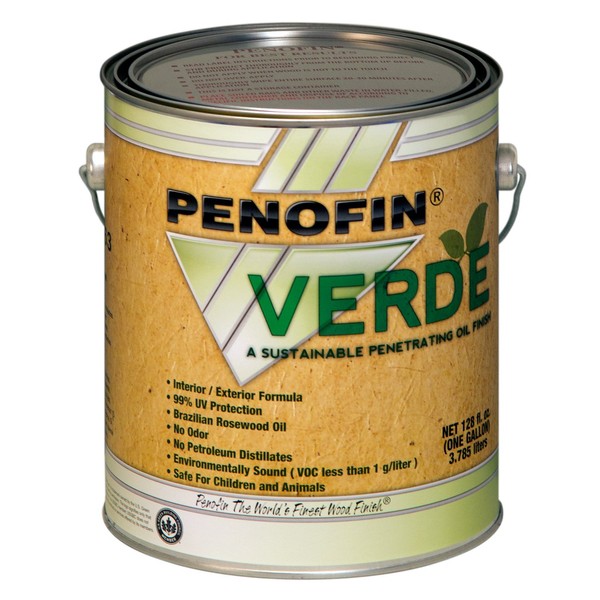 Performance Coatings 733921700819 Penofin Verde Sustainable Wood Finish, 1-Gallon, Mission Brown