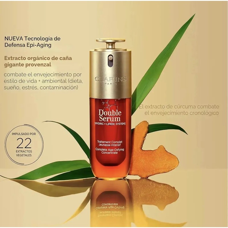 Clarins - Double Serum 100ml Todo Tipo De Piel Díanoche