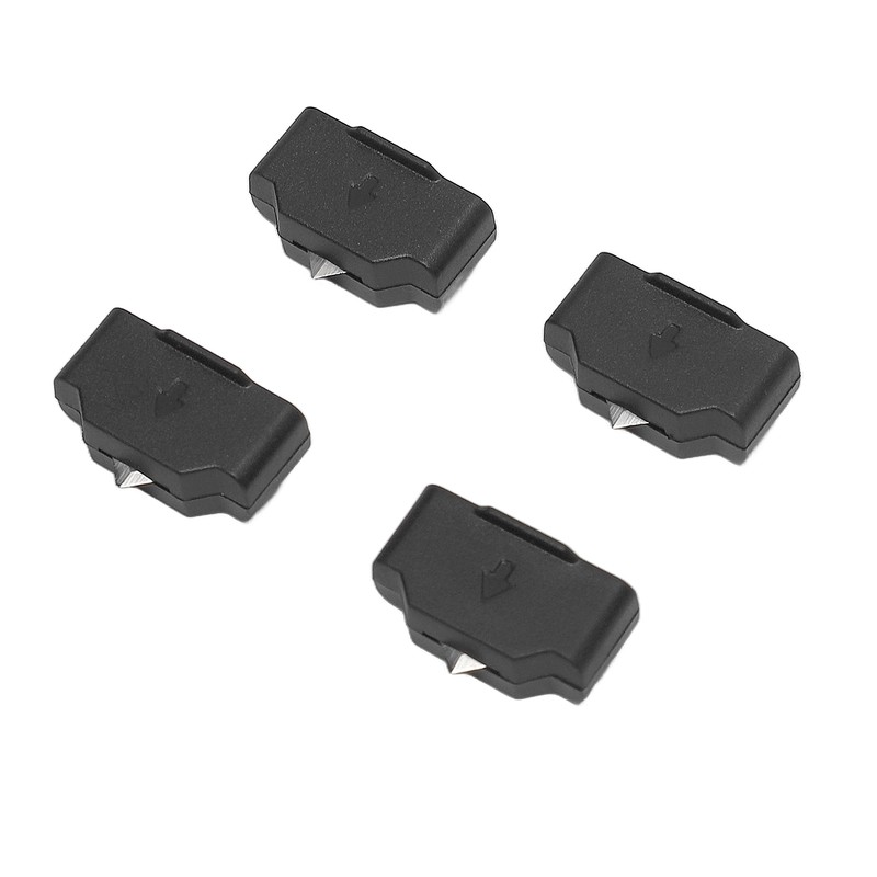 4PCS Slide Film Cutter Blade Steel Plastic Negative Film Cutter