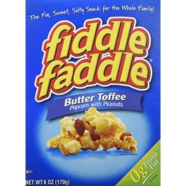 Fiddle Faddle - Butter Toffee with Peanuts - 2 boxes by Fiddle Faddle