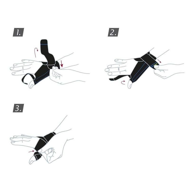 Actimove Sports Edition Thumb Stabilizer Wrist Brace, Extra Stays |