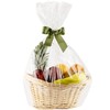 Clear Basket Bags, 24in x 30in Large Clear Cellophane Wrap
