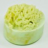 Natural sea sponge soap Handmade, bamboo lemon scented 3 oz