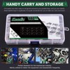 Keadic Key Stock Assortment Set, 140Pcs 304 Stainless Steel, 16