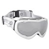 Black Crevice Adults 'Ski Goggles White white/Silver Size:One Size