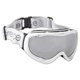 Black Crevice Adults 'Ski Goggles White white/Silver Size:One Size