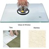 SOLUDE 2Pack Aluminium Vacuum Heavy Duty Suction Cup Lifter for