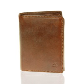Visconti Tuscany 44 Secure RFID Blocking Genuine Leather Wallet (Tan)