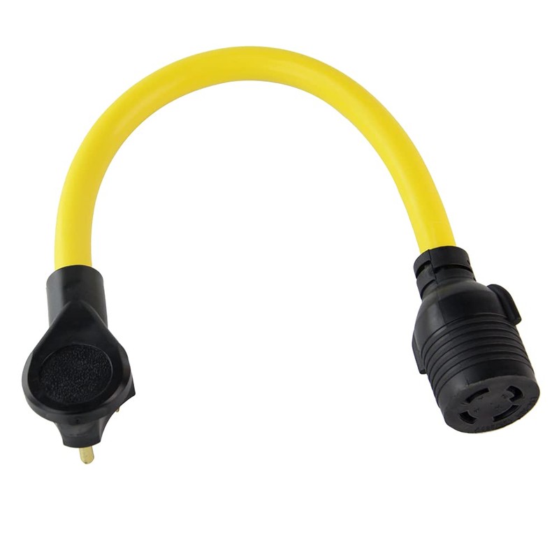 PLIS TT-30P to L14-30R Heavy Duty Generator Adapter,10AWG*3C Generator Flexible