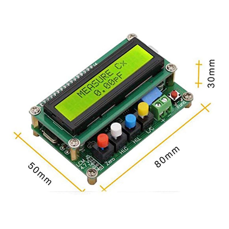 QPX High Precision Digital Capacitance & Inductance LC Meter