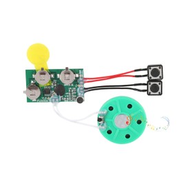 Re-recordable Sound Chip Module, DIY Greeting Card Chip, 120 Seconds Music Sound Voice Recording Player Chip Module for DIY Cards/Toys