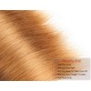 HeioWuio 1B427 Straight Hair Bundles Brazilian Remy Hair Weaves Ombre