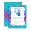 Magical Mermaid Thank You Notes for Kids, Ten 4" x