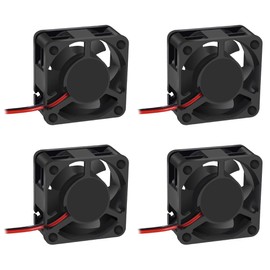 4PCS 40x20mm 3D Printer Fan Brushless 4020 DC 12V 40mm Cooling Fan 40x40x20mm for Cooling 3D Printer Pro Hotend Extruder/Inverte and Storage Equipment (Routers, Switches)